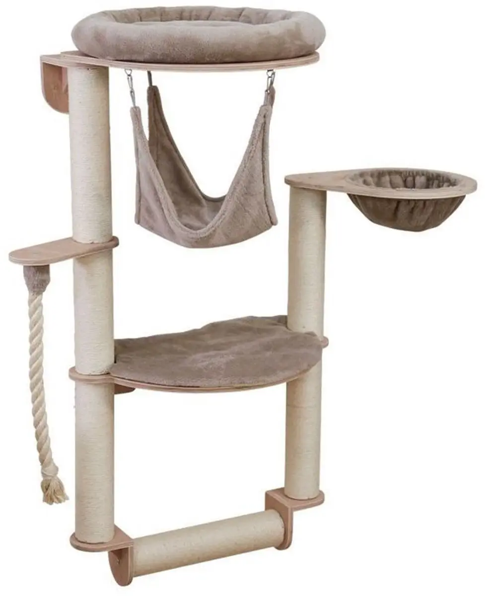 Kerbl Dolomit Grappa Pro Wandkrabpaal - 4 Ligplekken Taupe