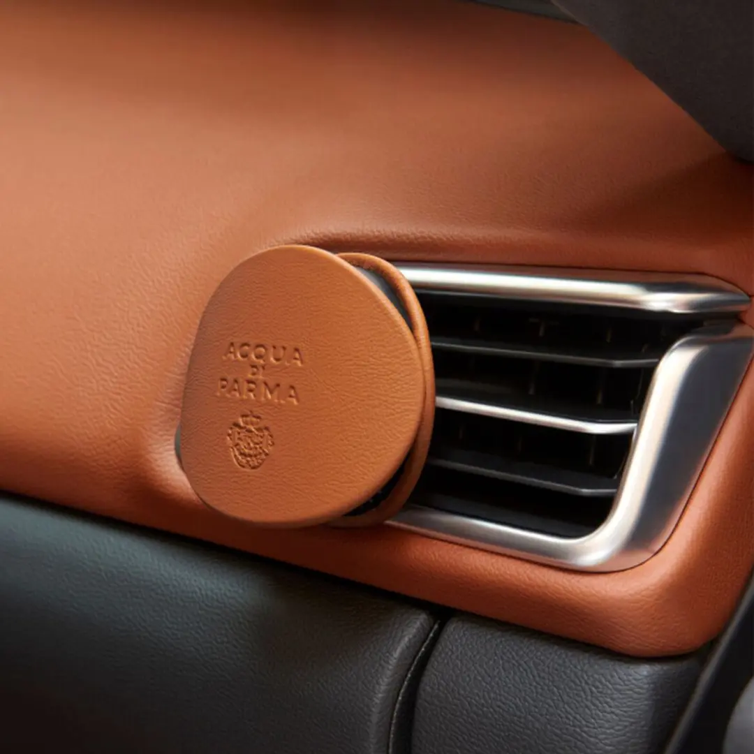 Acqua Di Parma BM Car Diffuser - Bruin/Cammello Leder