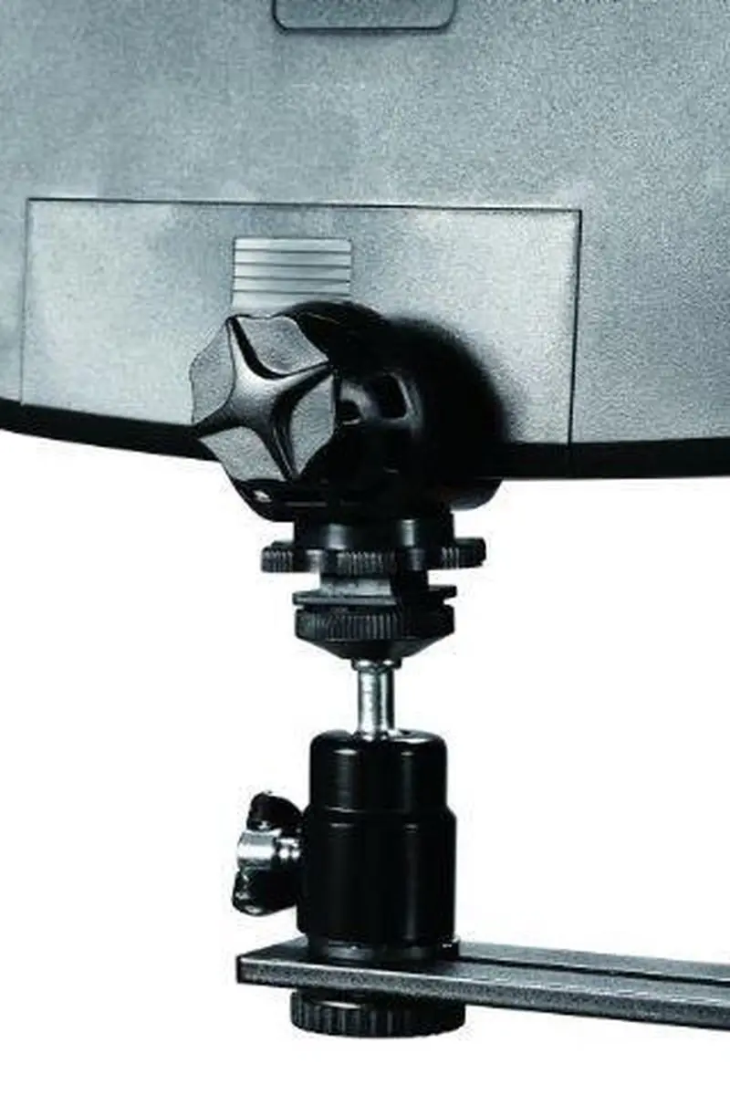 Falcon Eyes DV-120FV LED Lamp met Flitser - Zwart - afbeelding 2 van 6