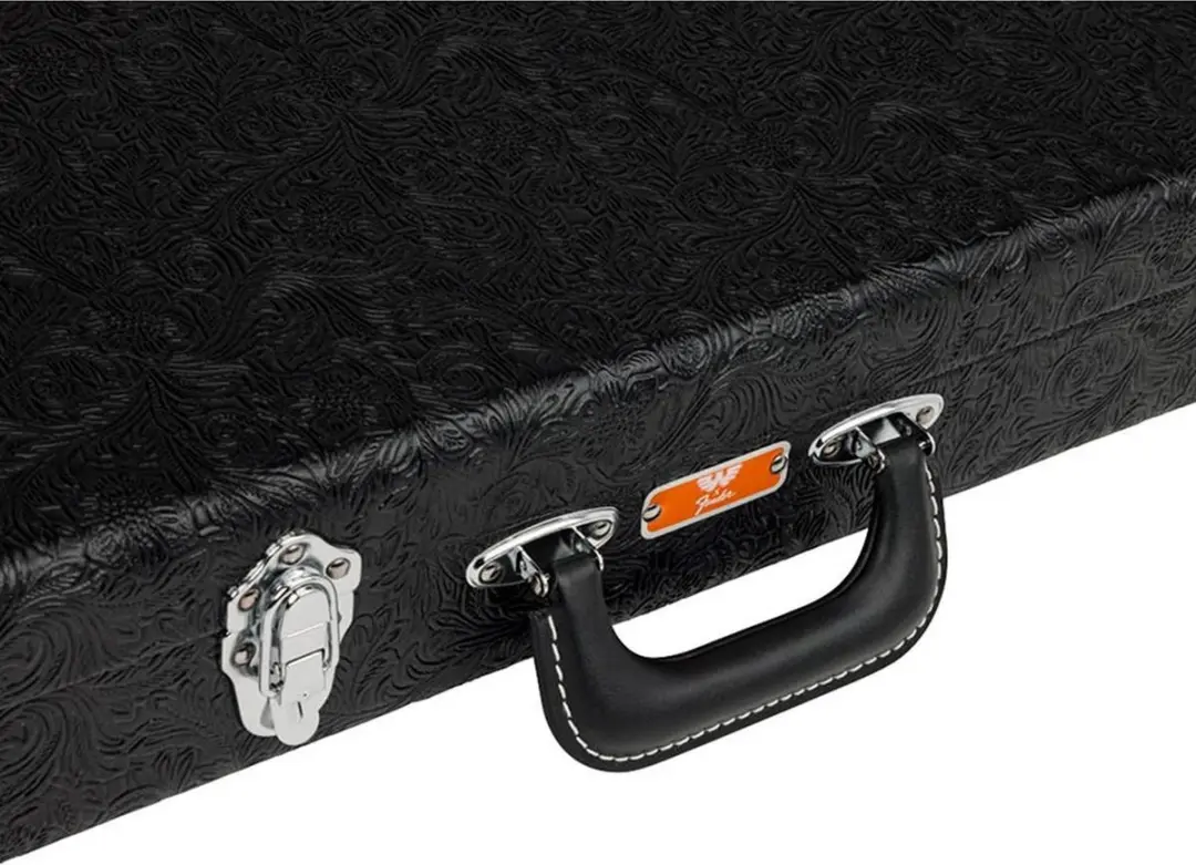 Fender Waylon Jennings Gitaarkoffer - Zwart - afbeelding 6 van 6