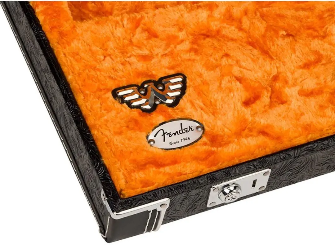 Fender Waylon Jennings Gitaarkoffer - Zwart - afbeelding 4 van 6