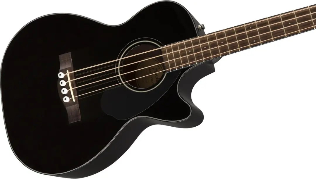 Fender CB-60SCE Akoestische Basgitaar - Zwart - afbeelding 2 van 6