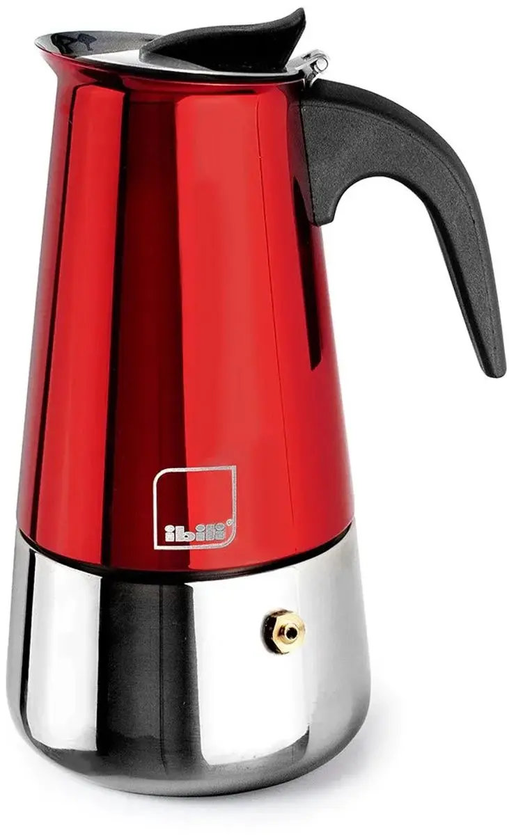 Ibili Moca Rosso Koffiezetapparaat 0,1L - Rood
