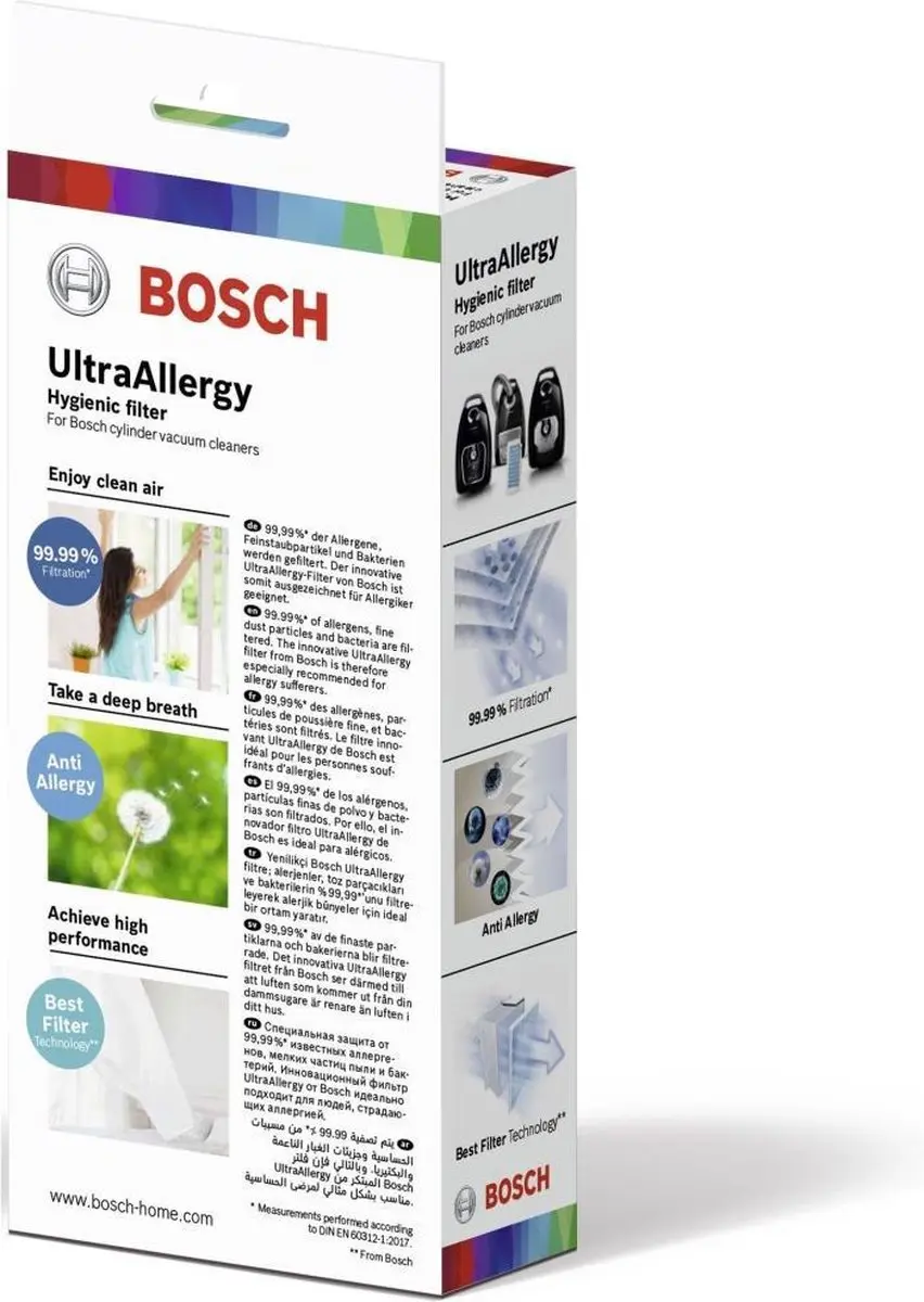 Bosch BBZ154UF Hygiënefilter - LifeGoods