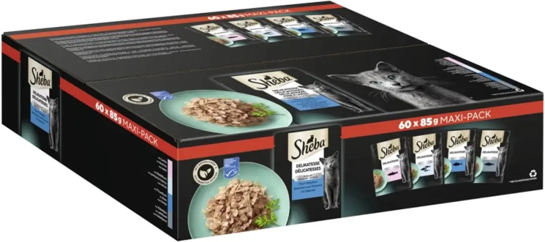 Sheba Delicatesse in Gelei 60x85g