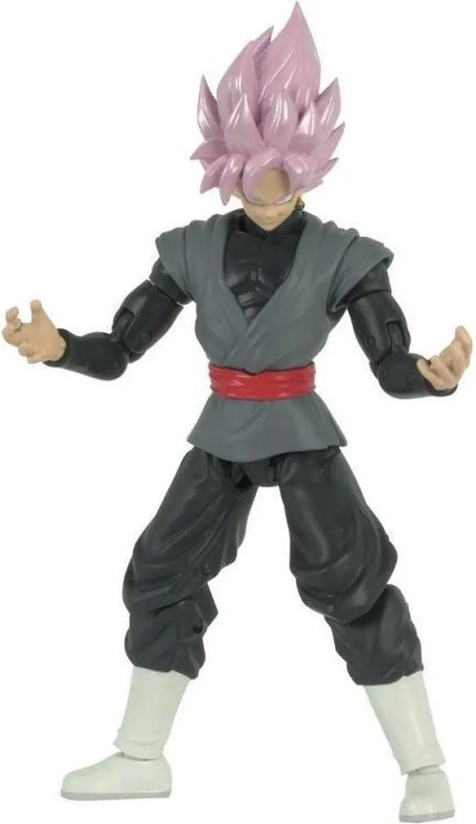 Bandai Dragon Ball Goku Black Super Saiyan Rosé Actiefiguur 17cm