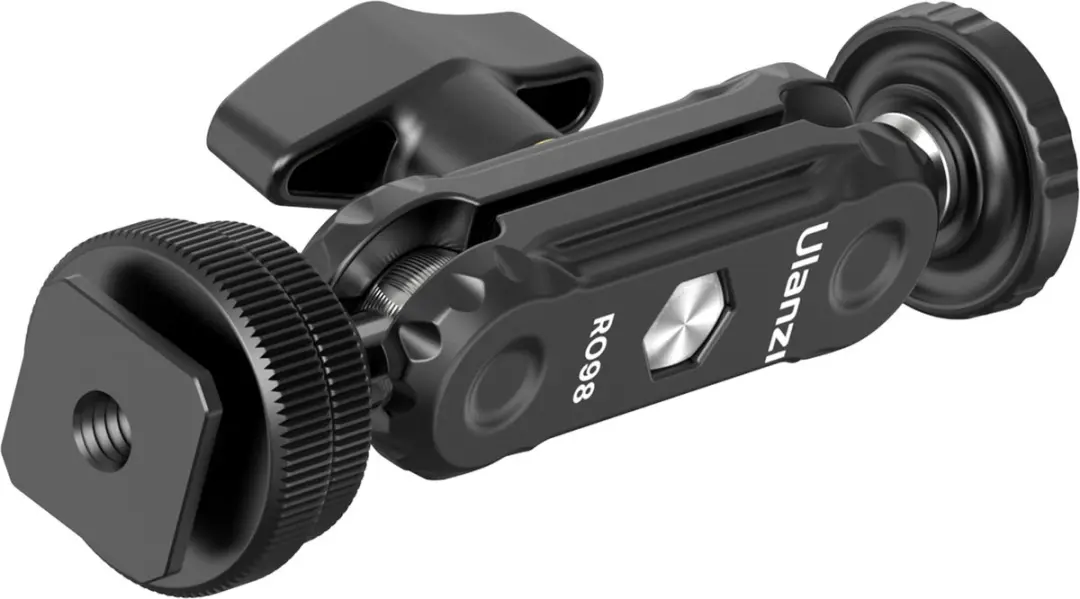 Ulanzi R098 Mini Magic Arm - tot 1,5kg - Zwart