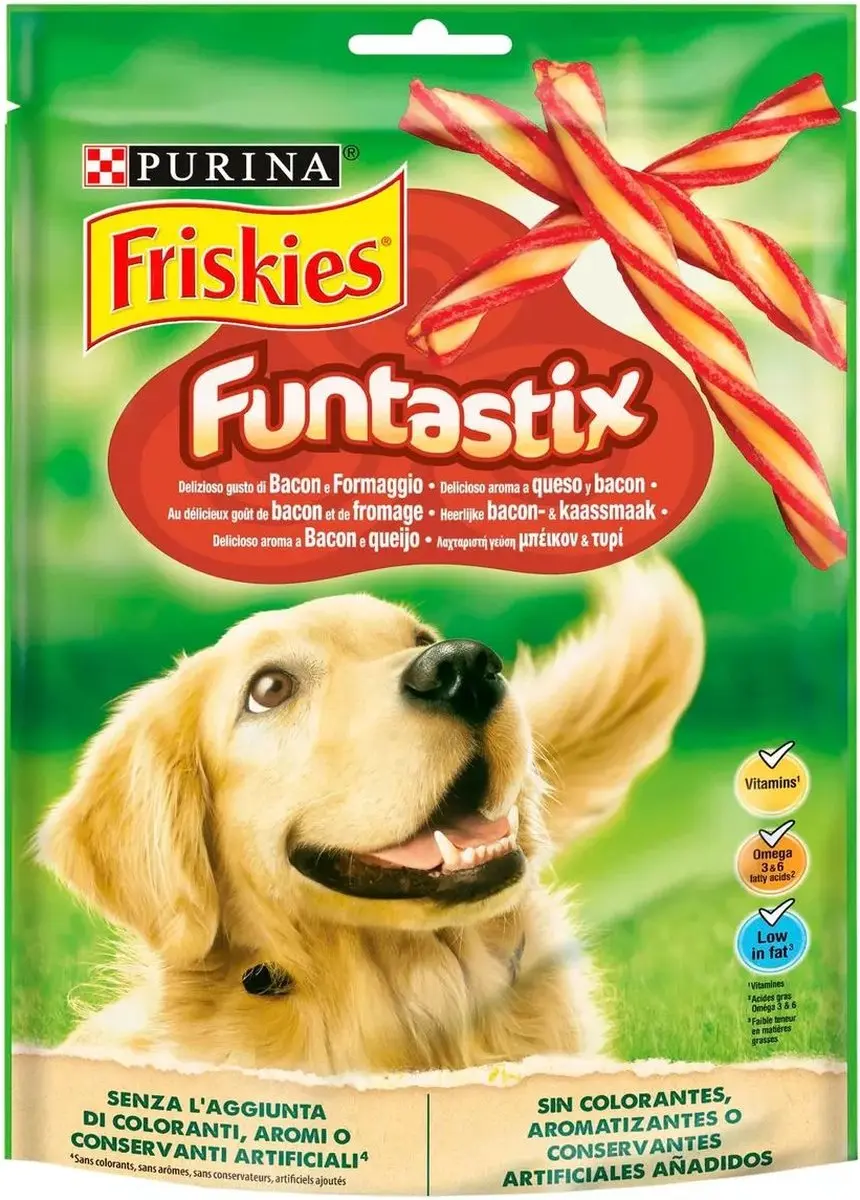 Bonzo Friskies Funtastix Kaas & Bacon