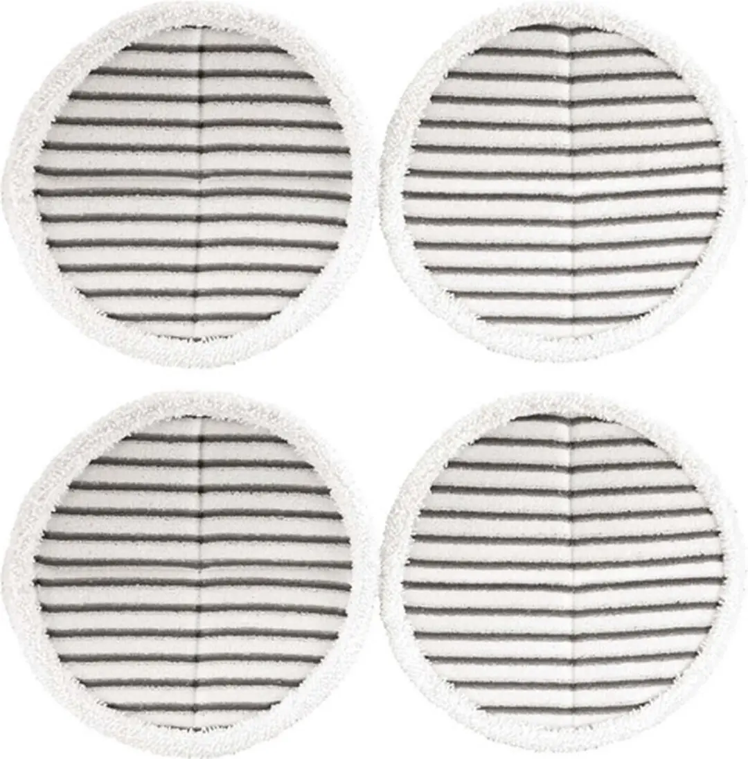 BISSELL 2138 Dweilpads - 4 Stuks - Wit