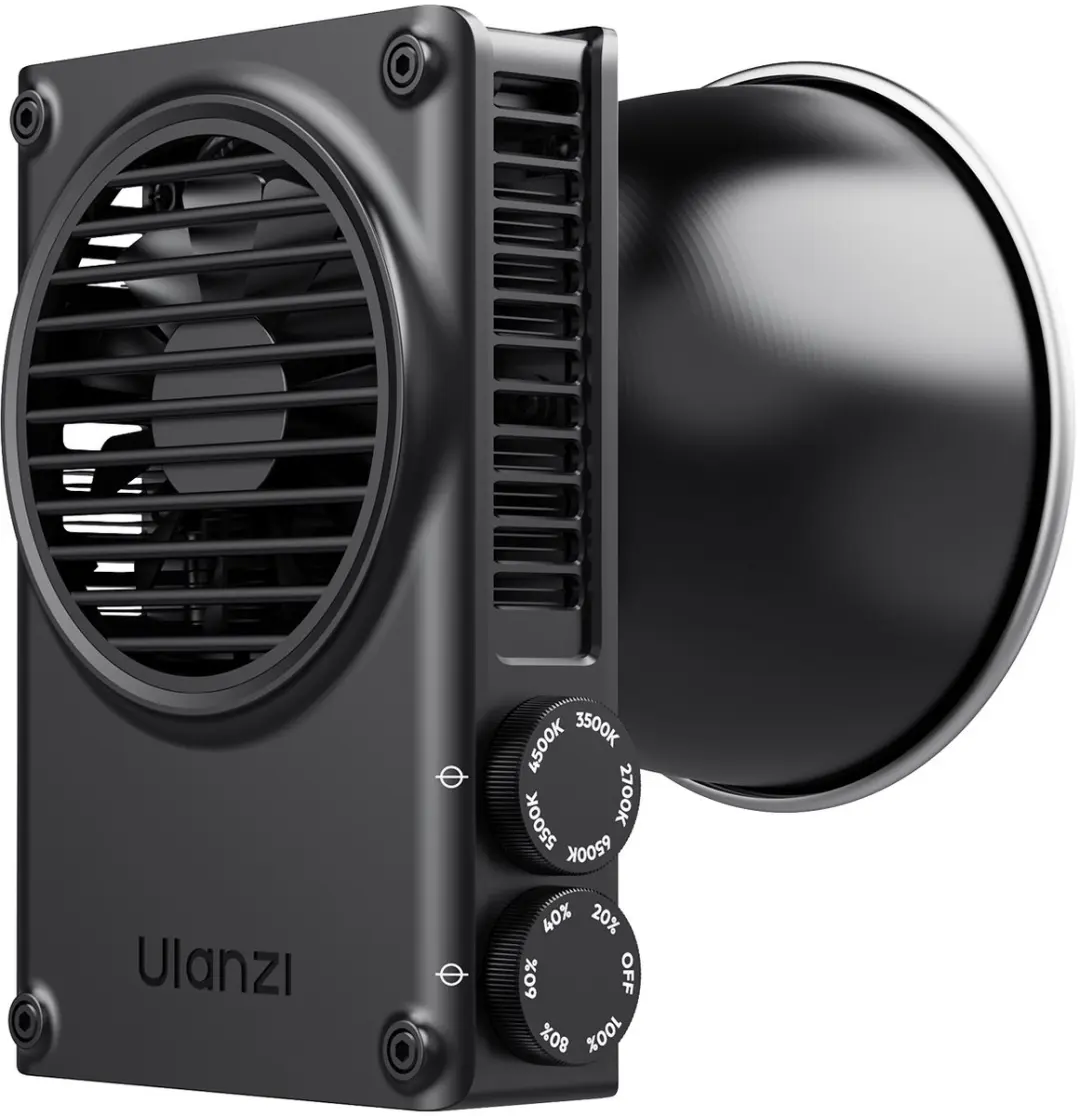 Ulanzi C01 100W COB Videolamp - Bi-Color 2700K-6500K - Zwart