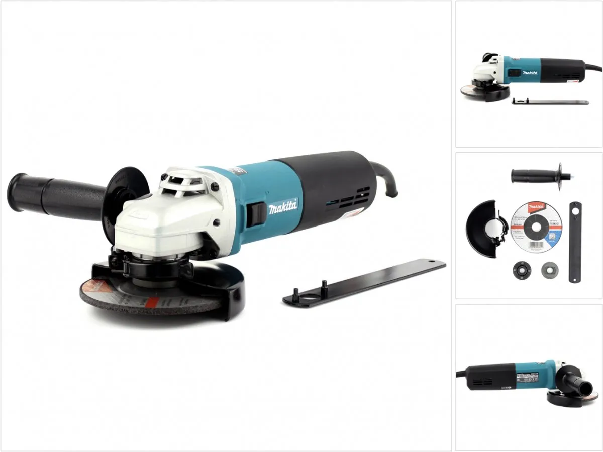 Makita 9565CVR Haakse Slijper - 1 W