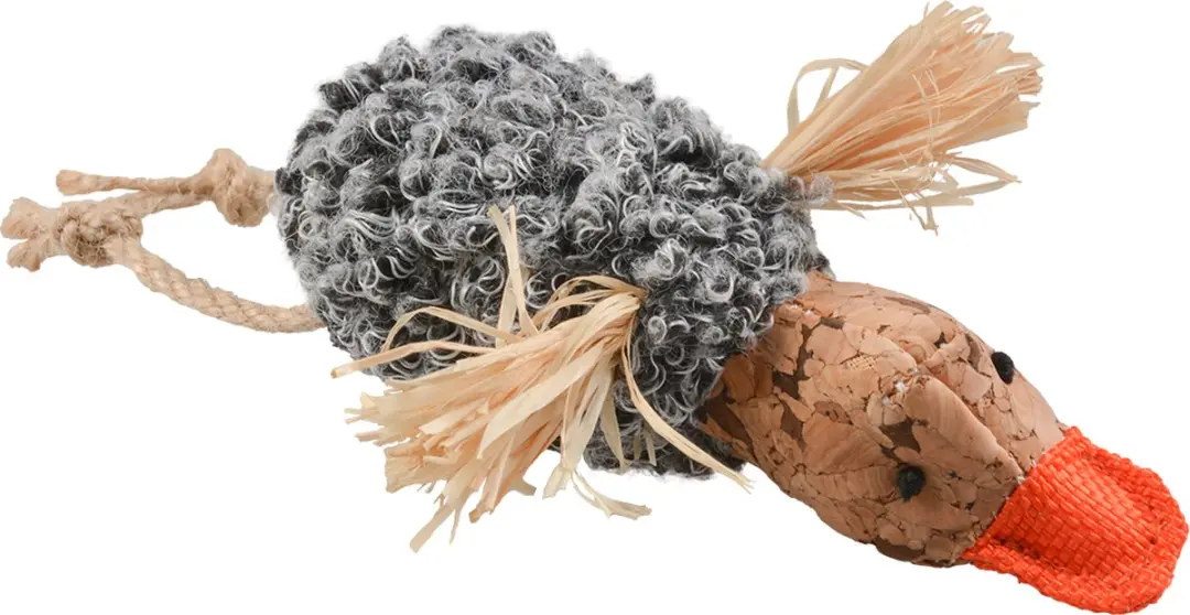 DuvoPlus Cork Eend Speelgoed Kat
