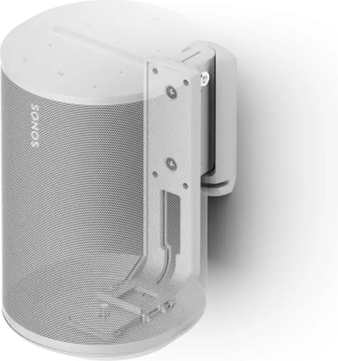 Flexson Sonos Era 100 Muurbeugel - FLXE100WM1011 - Wit - afbeelding 5 van 5