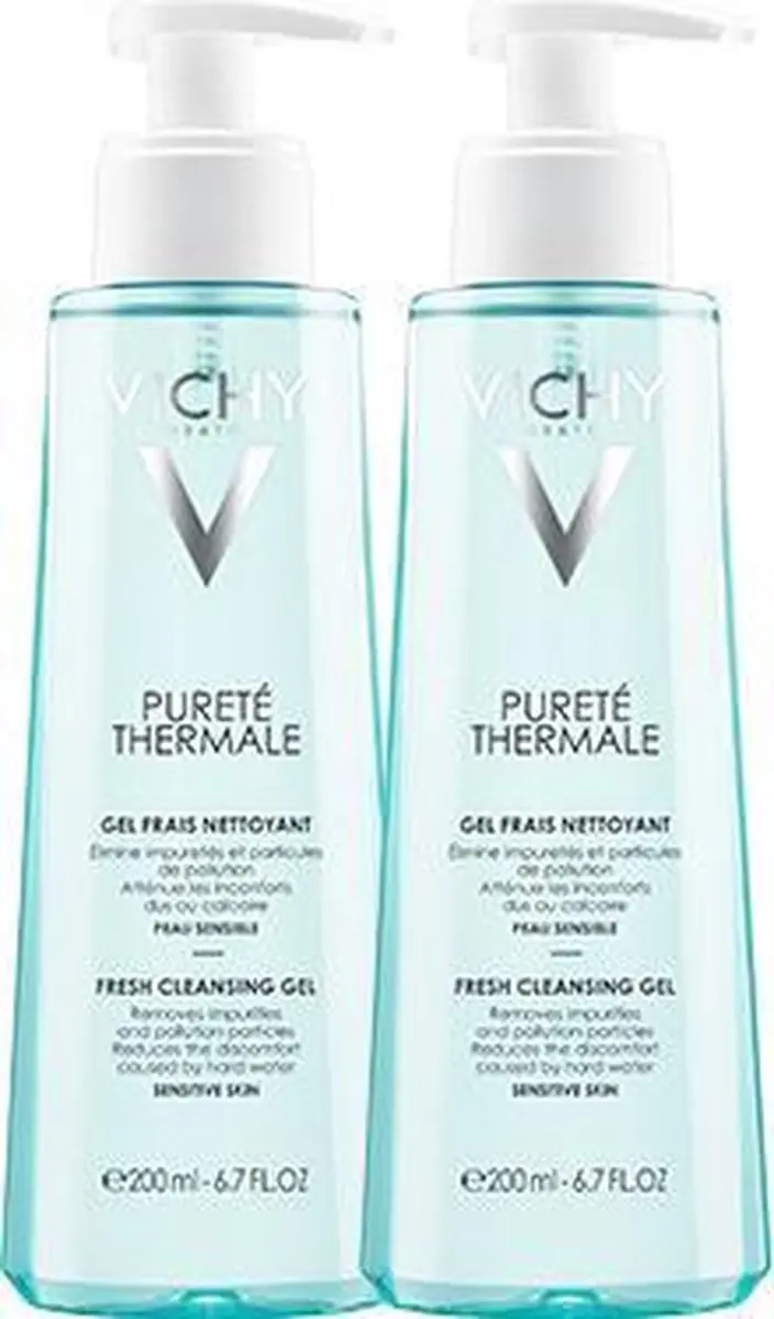 Vichy PT Reinigingsgel 400ml - 2 Stuks
