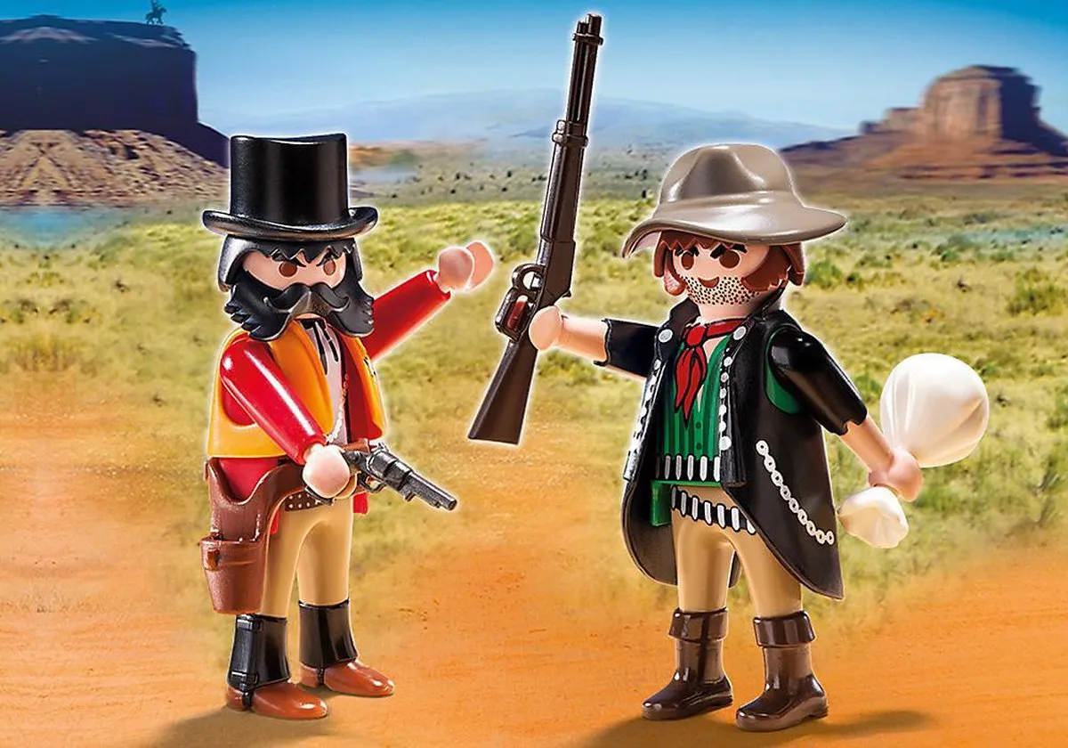 Playmobil DuoPack Sheriff en bandiet 5512 - Meerkleurig