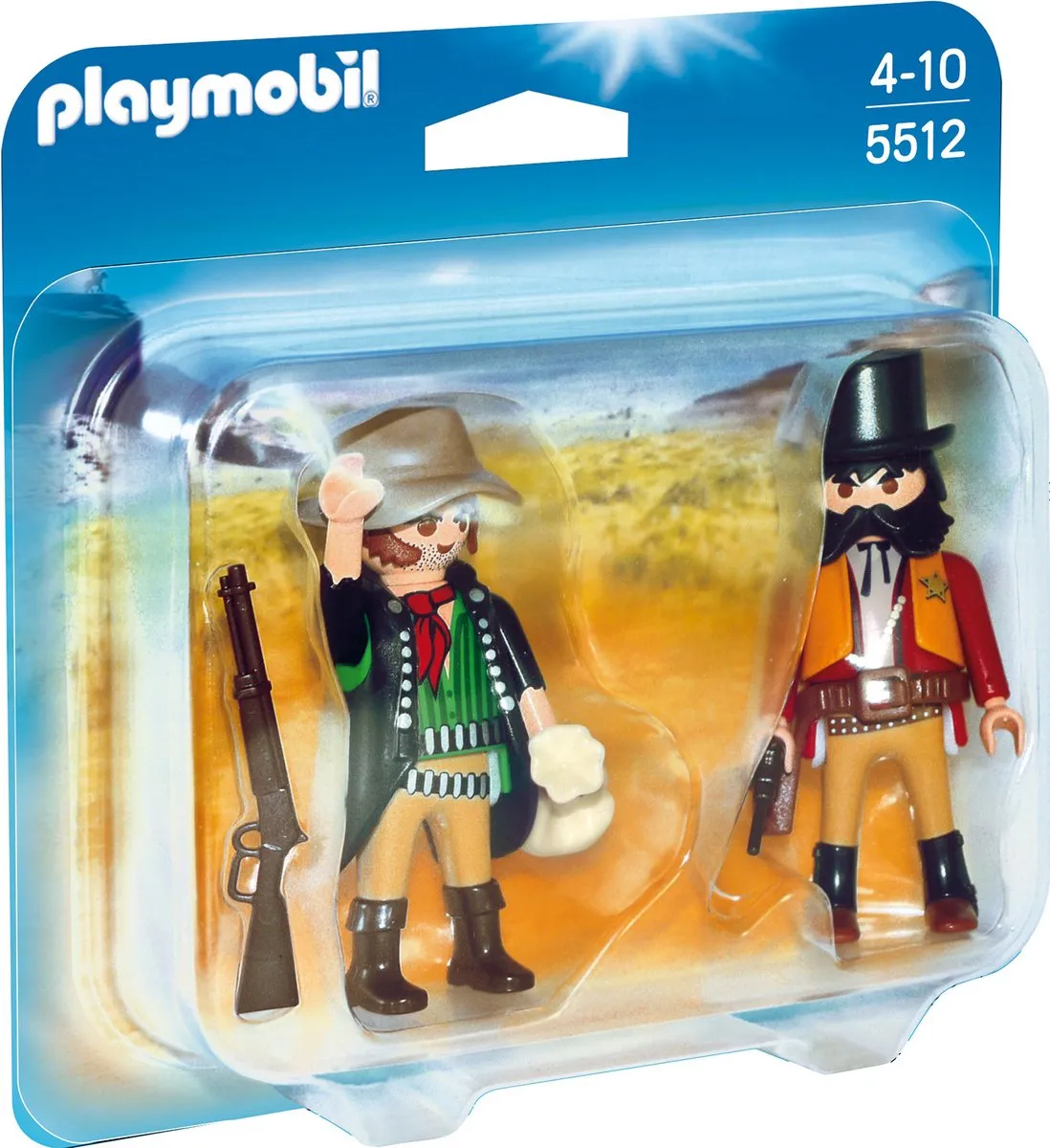 Playmobil DuoPack Sheriff en bandiet 5512