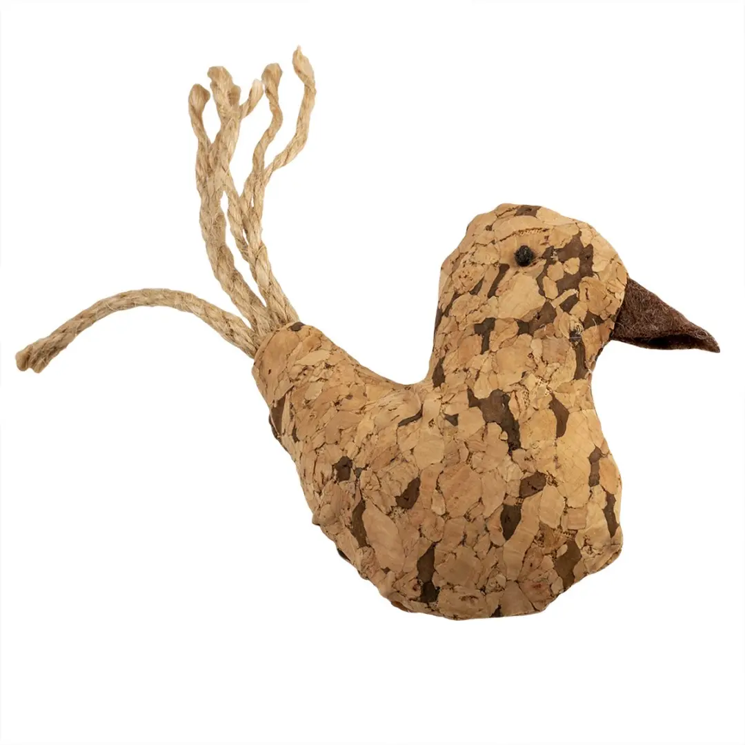 DuvoPlus Cork Vogel Speelgoed Kat