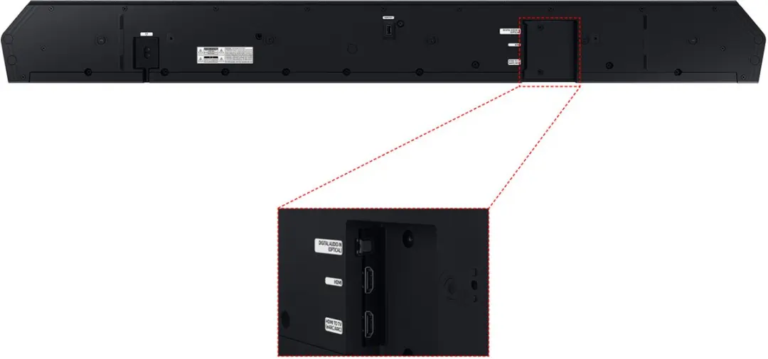 Samsung HW-Q600H Soundbar - Zwart - afbeelding 3 van 8