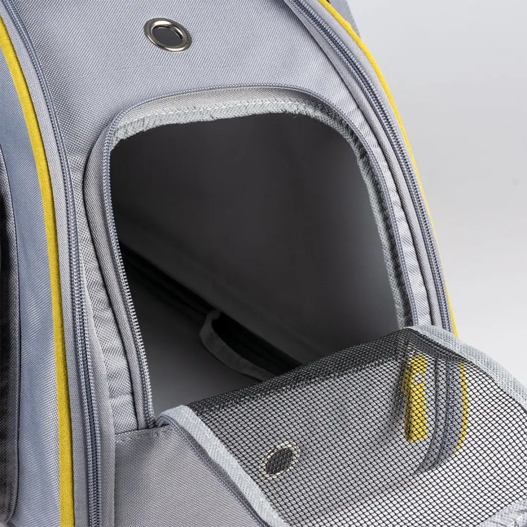 Duvo Duvoplus Paris Pet Bag Comfy Draagtas - 50x22x32cm Grijs
