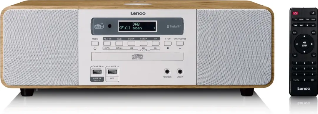 Lenco DAR-251WDWH DAB+/FM Radio