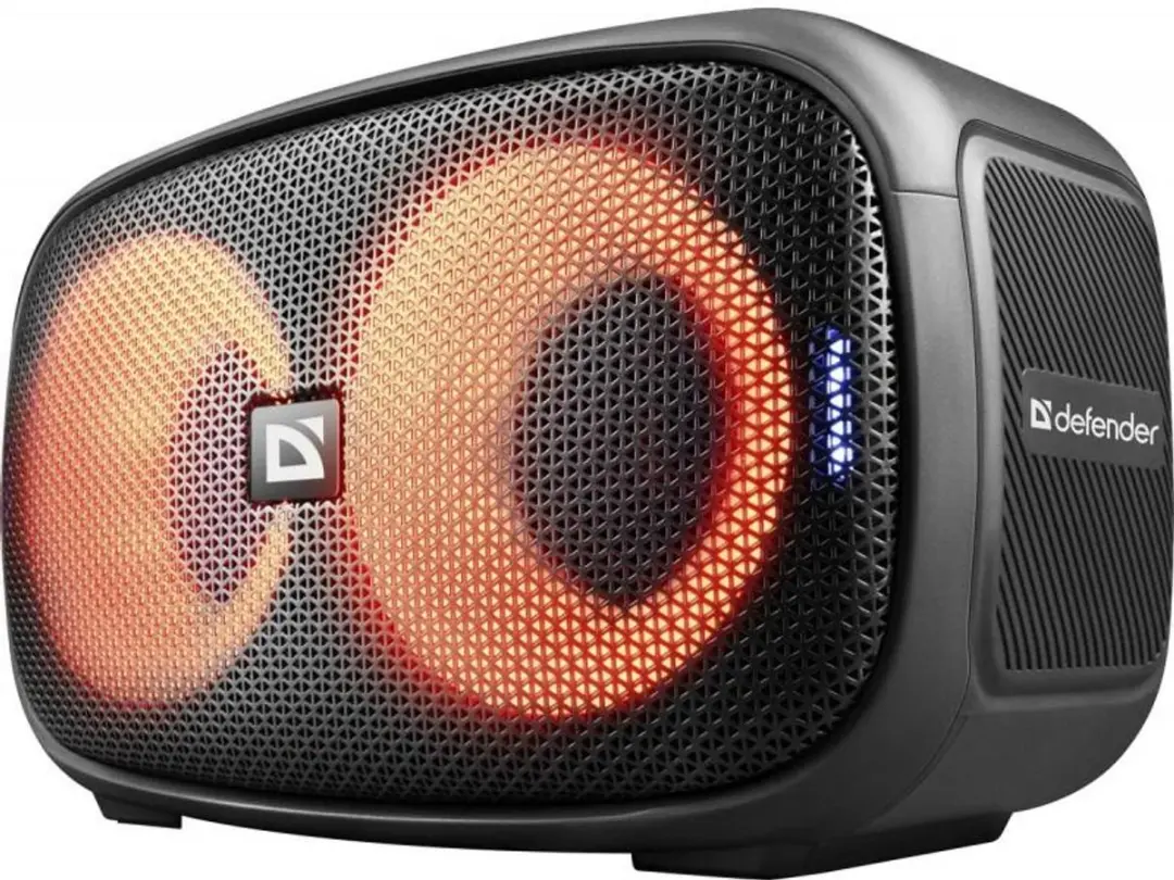 Defender Q5 Serie Draagbare Bluetooth Speaker 20W - Zwart - afbeelding 6 van 6