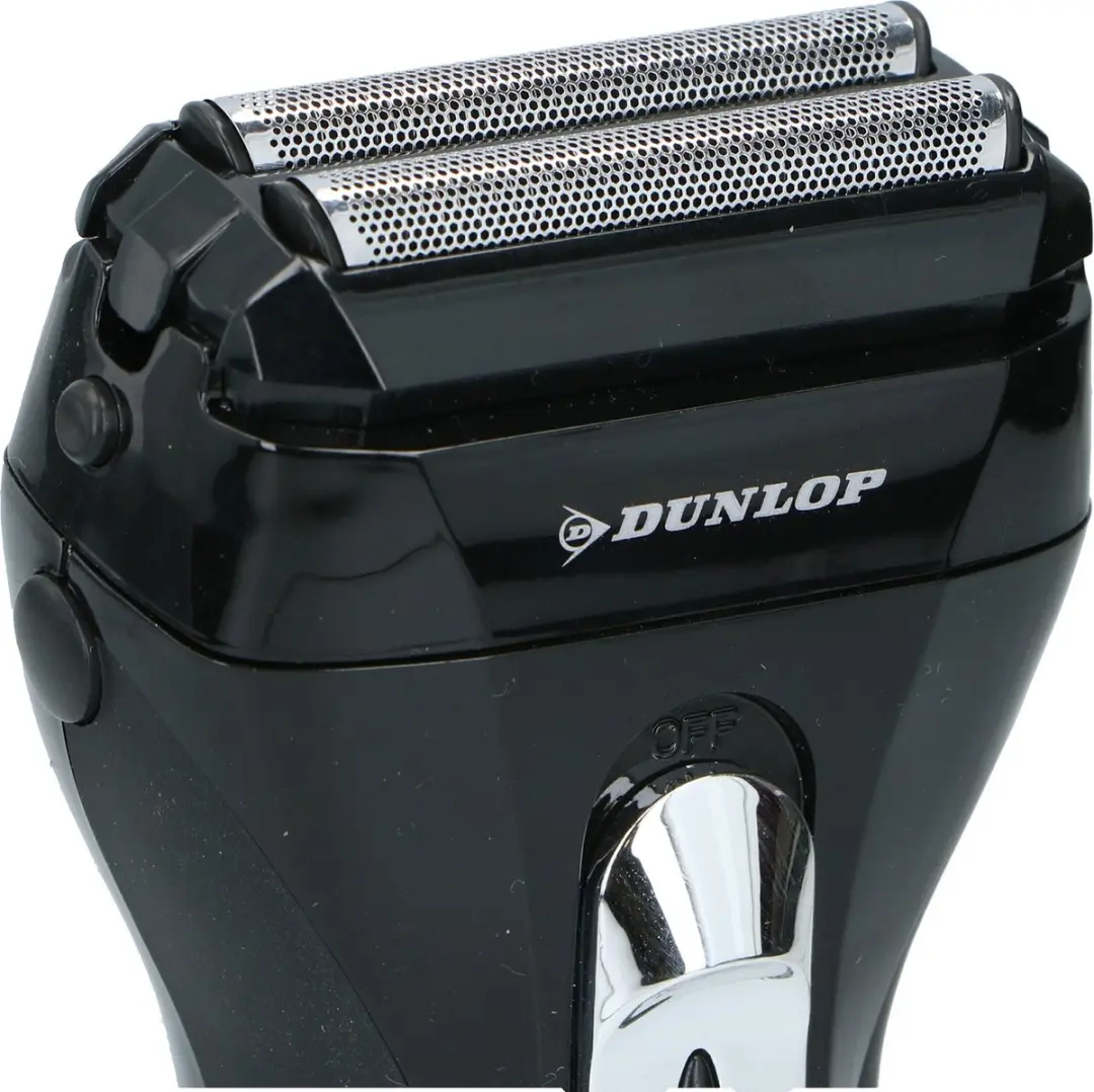 Dunlop Oplaadbaar Scheerapparaat 3 Mesjes - Zwart