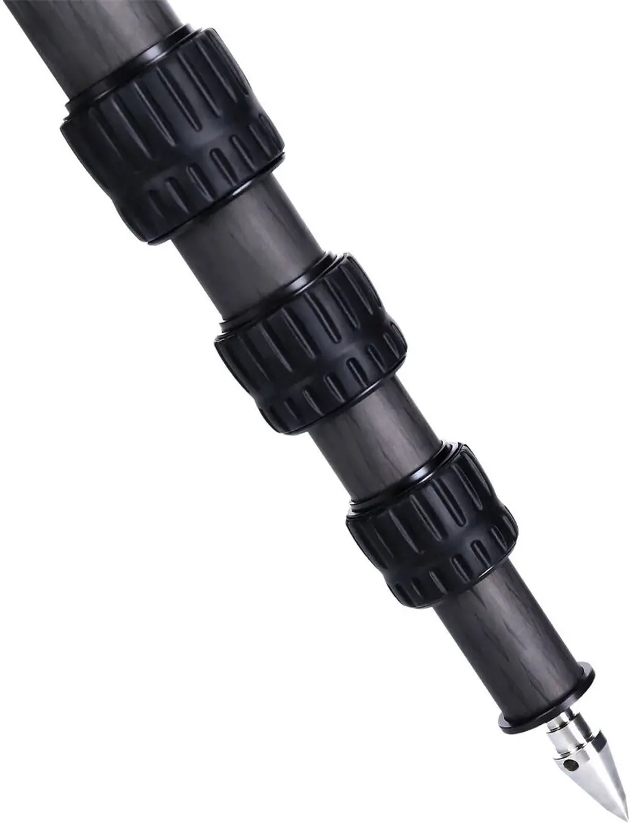 Rollei Rock Solid Alpha XL Mark III Carbon Statief - Zwart