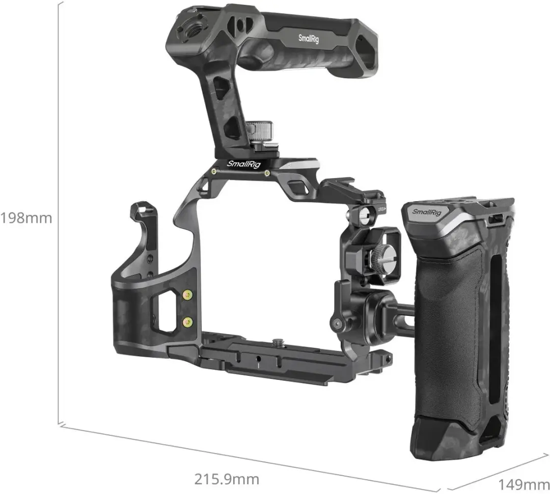 SmallRig 6031 Advanced Rhinoceros Cage Kit - Sony Alpha 7 IV/V/R V - Zwart