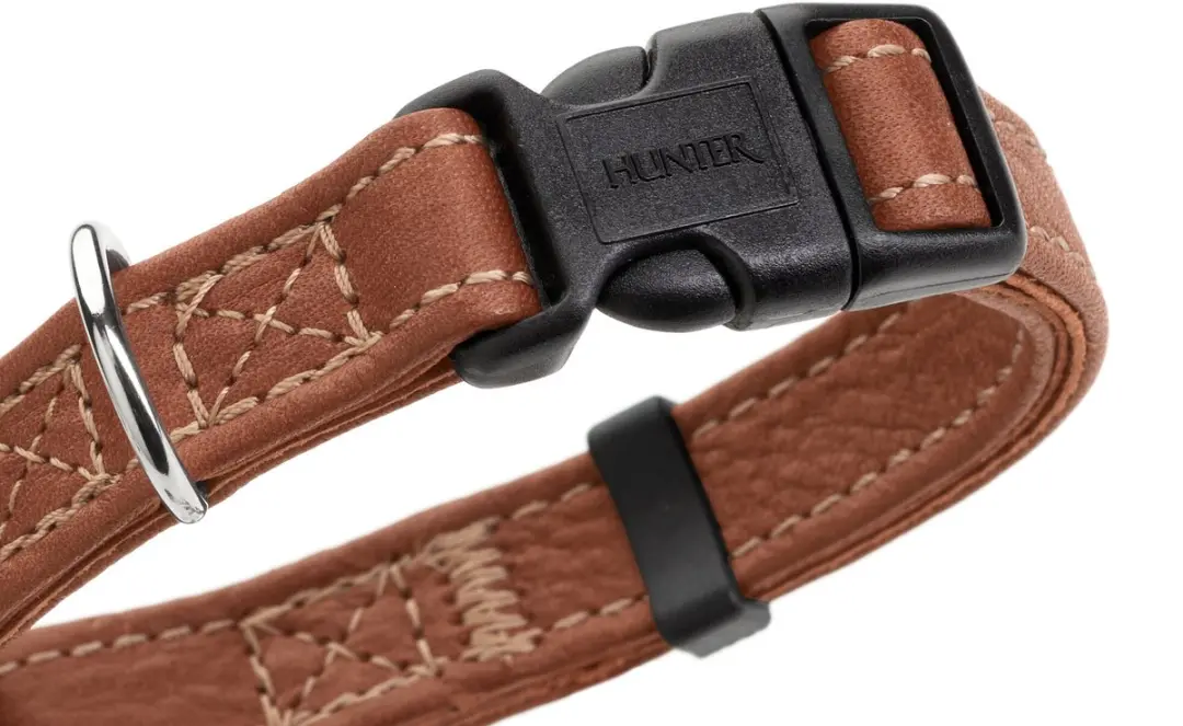 Hunter Mini Hondenhalsband Canadian Up Cognac