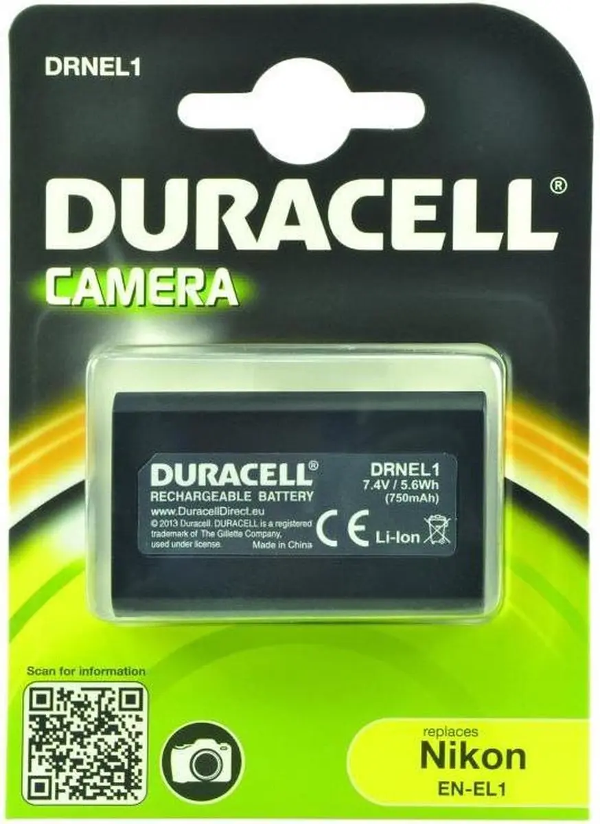 Duracell EN-EL1 Accu - 750mAh - Nikon