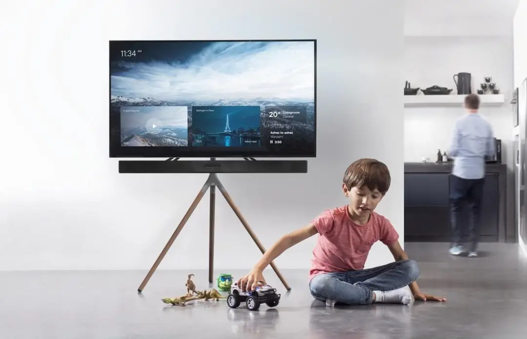 One For All WM7472 Universeel TV-statief 32-65" - Eiken