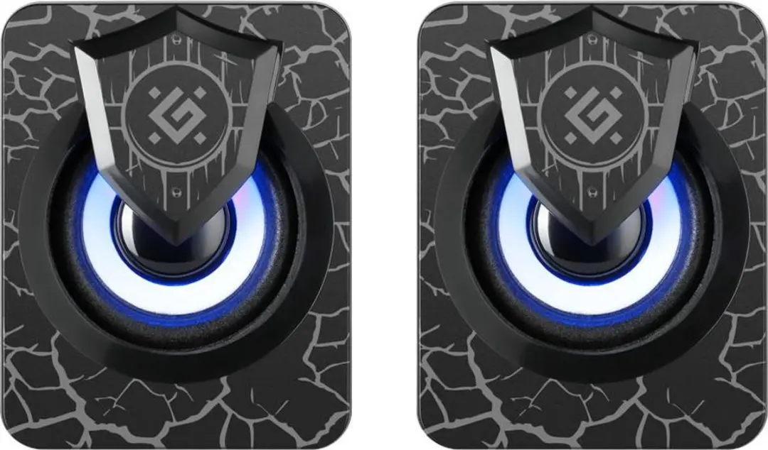 Defender Onyx Serie Luidsprekers 6W - USB - Grijs