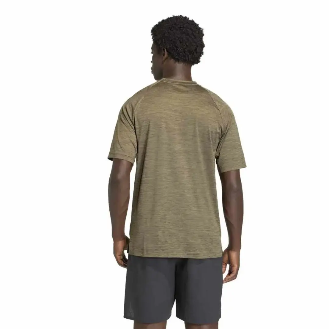 Adidas Tech Essentials T-shirt Korte Mouwen - Olive Strata L