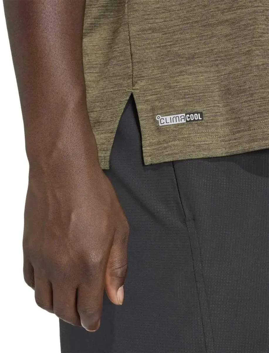 Adidas Tech Essentials T-shirt Korte Mouwen - Olive Strata L