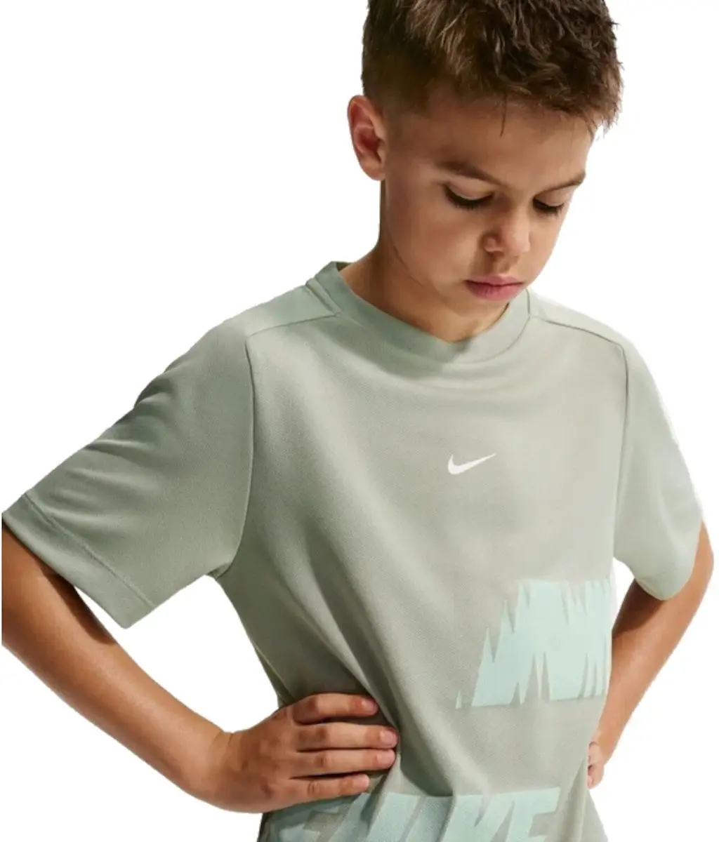 Nike Multi Kinder Training Shirt If2474-304 - 152/158 Groen