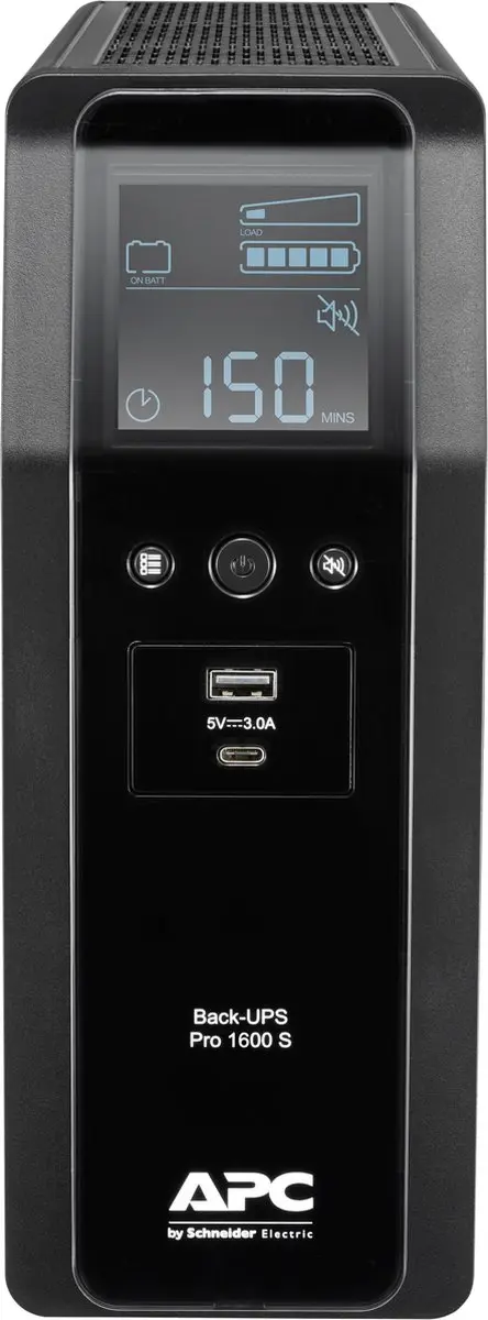 APC Back-UPS PRO BR1600SI Noodstroomvoeding 1600VA