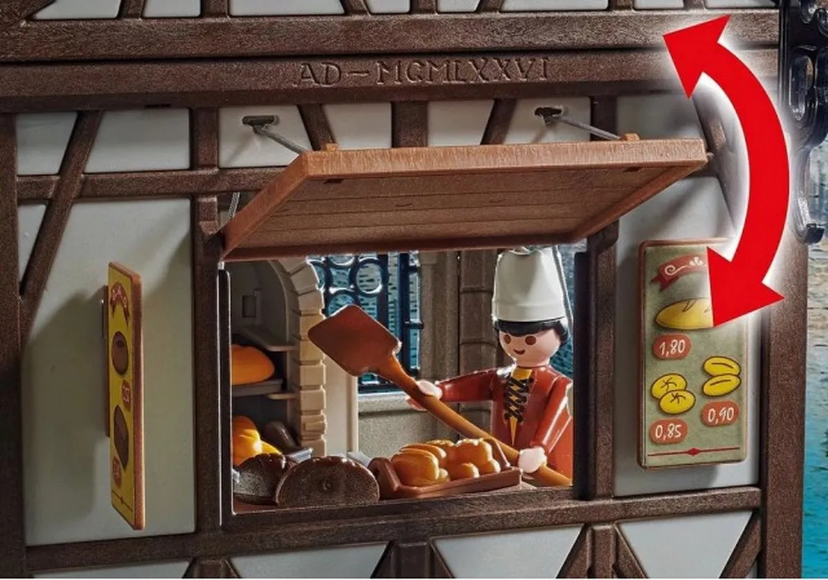 Playmobil Middeleeuwse Bakkerij 70954 - Multicolor