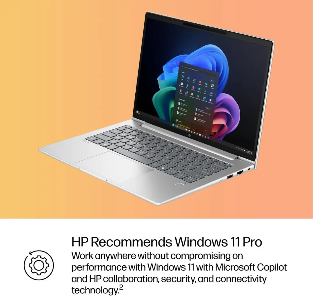 HP ProBook 4 G1q Laptop - 14" WUXGA - 16GB RAM - 512GB SSD - Zilver