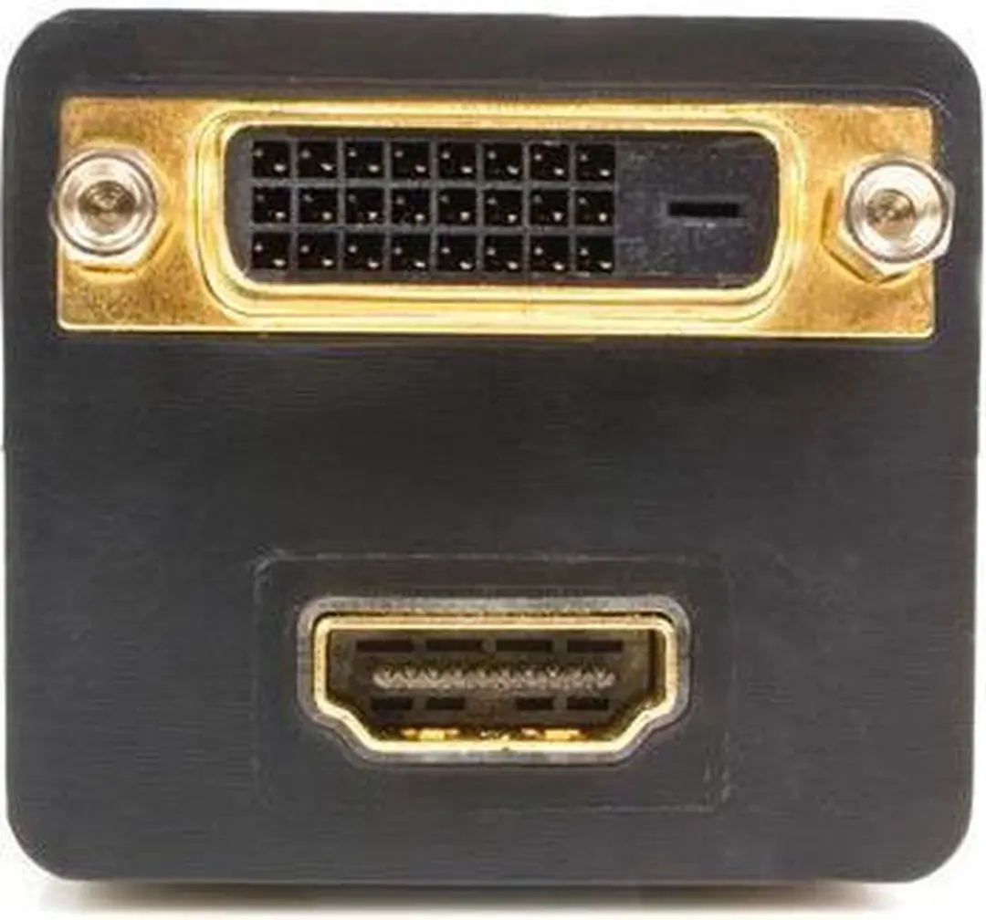 Startech DVISPL1DD HDMI - DVI-D Adapter Kabel - Zwart - afbeelding 5 van 6
