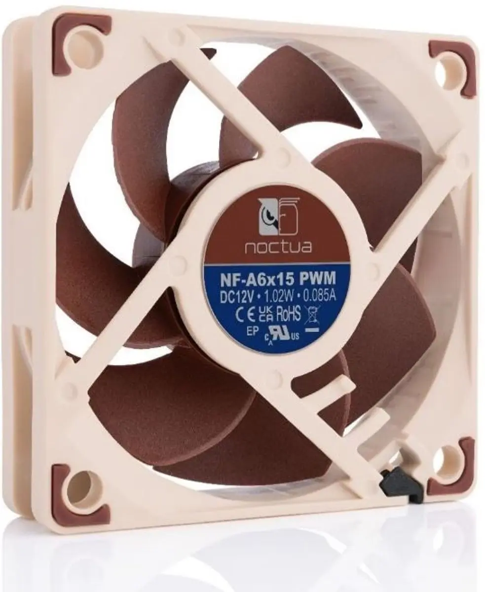 Noctua NF-A6x15 PWM Ventilator 60mm - 13.77 cfm