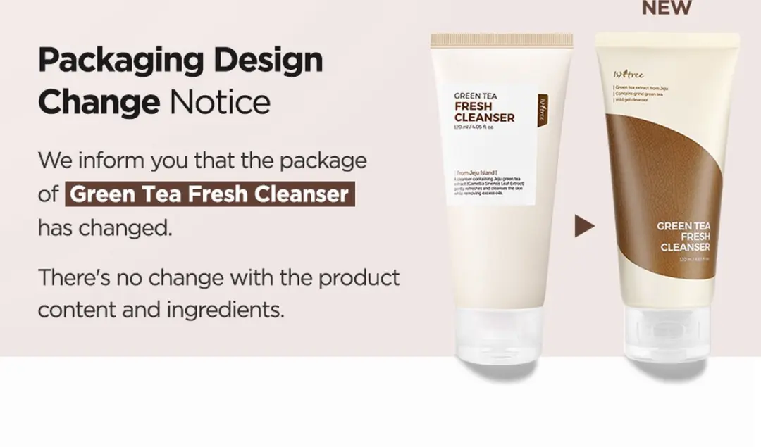 Isntree Green Tea Fresh Cleanser 120ml