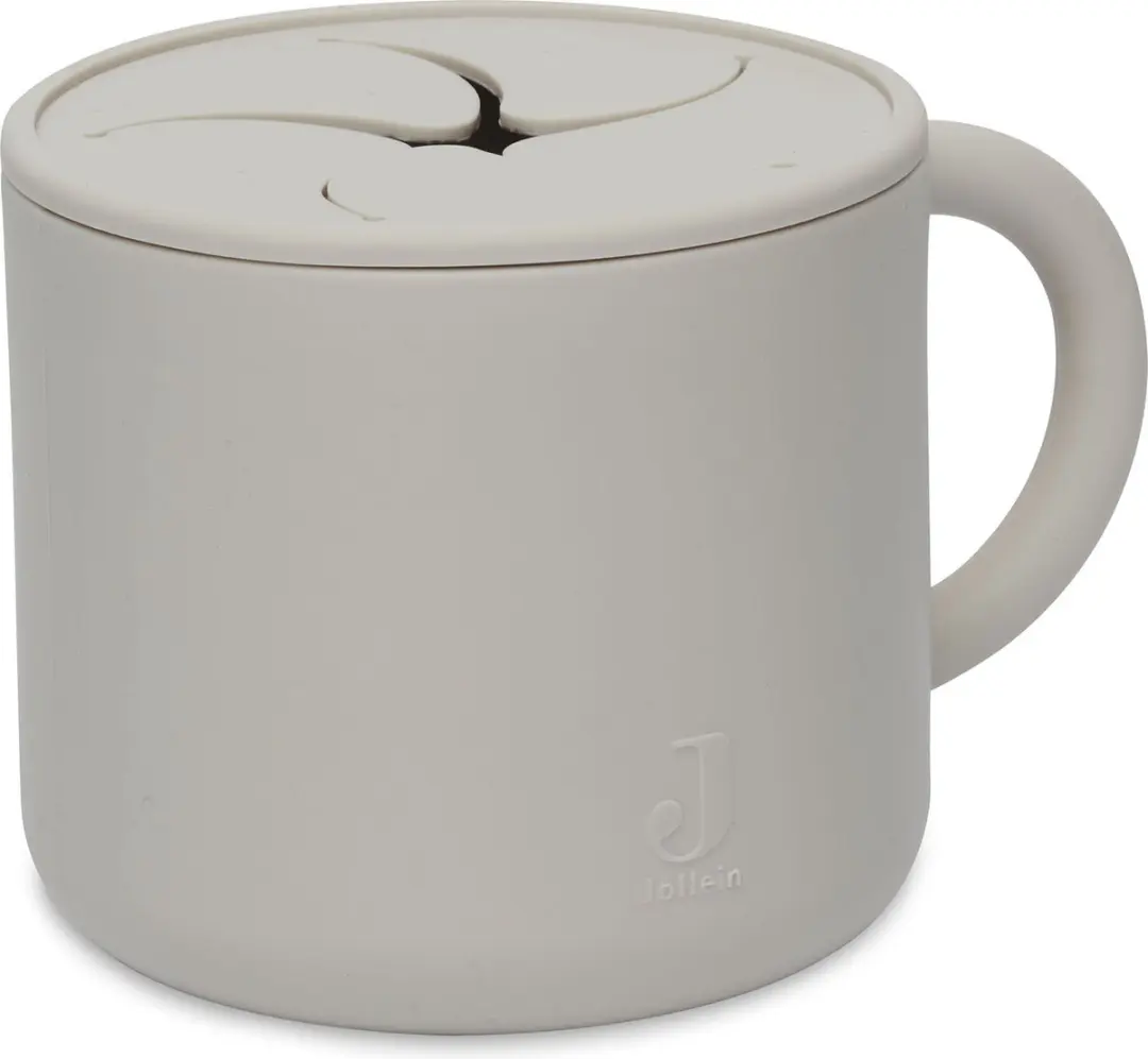 Jollein Snack Cup Siliconen Nougat - 6-18 maanden