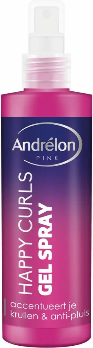 Andrélon Pink Happy Curls Gelspray - 200ml - 6 Stuks
