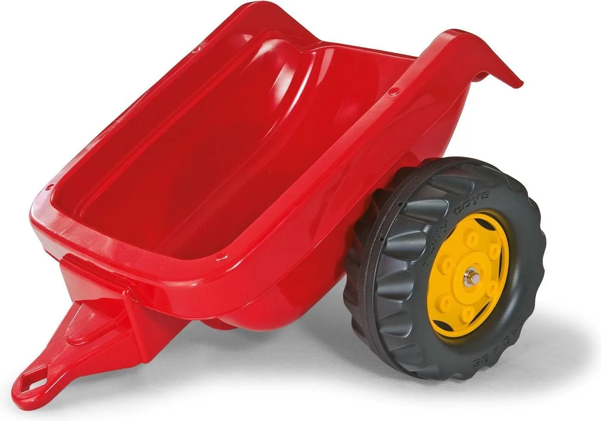 Rolly Toys Rolly Kid Aanhanger 121700 - Rood