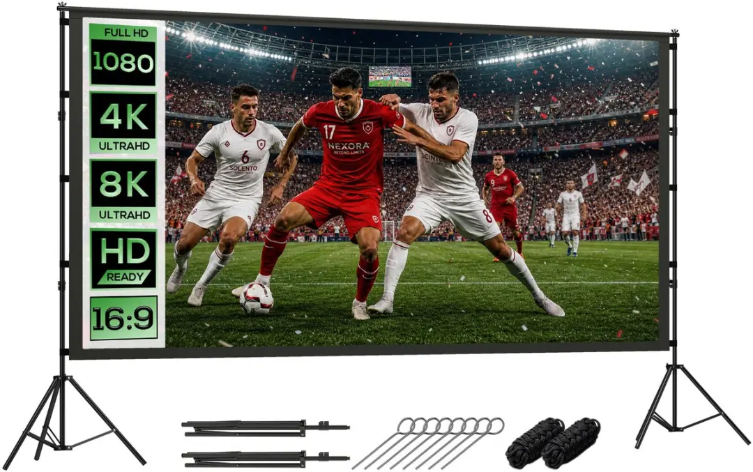 Homcom Projectiescherm 263x148cm