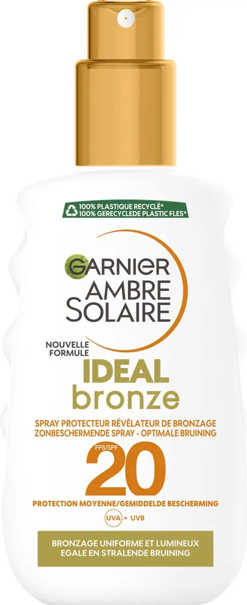 Garnier Ambre Solaire Ideal Bronze Zonnebrandspray SPF 20