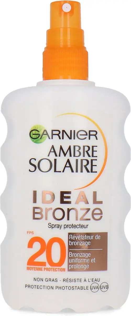 Garnier Ambre Solaire Ideal Bronze Zonnebrandspray SPF 20 - 200ml