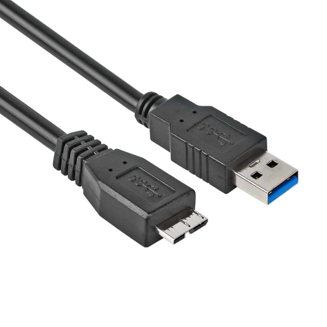 Nedis USB 3.2 Gen 1 A-MicroB Kabel 5Gbps 2m - Zwart