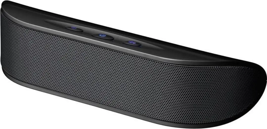 Goobay Speaker USB/AUX Hoogglans - Zwart