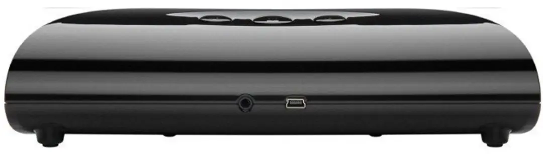 Goobay Speaker USB/AUX Hoogglans - Zwart